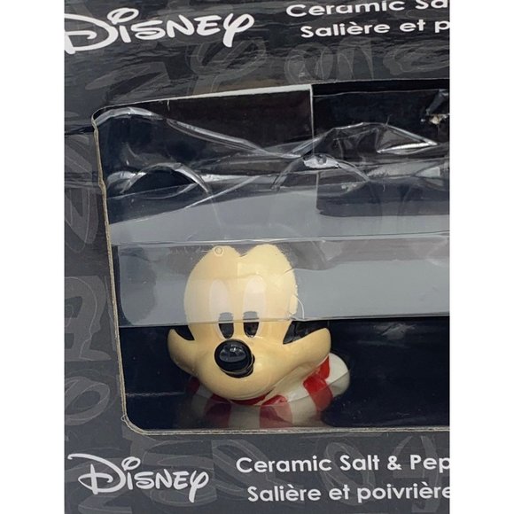 Disney Mickey and Minnie Mouse Ceramic Salt & Pepper Shakers - Picture 2 of 7